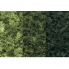 Arbres vert foncé 14 pcs 8-13 cm