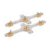 Support de voie flexible pour N