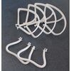Protection du rotor (4) + patins d'atterrissage (2) pour 9115 (blanc)