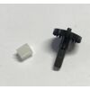 Roue dentée+pignon moteur pour 9300 new version (noir)