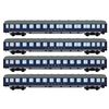 4pcs. TOUROPA Coffret 1 DB Ep.IIIb 2xBcm53/2xBcm53-60