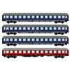 4 pi&egrave;ces TOUROPA Set 2 DB Ep.IIIb 3xBcm53/WRt&uuml;m 51-60