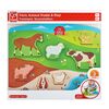 Jeu de puzzle à encastrement Animaux de la ferme