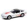 1988 Chevrolet Corvette C4 white  orange