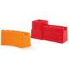 Moule en sable de la Grande Muraille de Chine (2 parties) rouge/orange