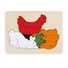 Poulets et amis