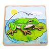 Puzzle à couches Grenouille
