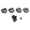 SCX Round Guide-Blade/ 4 Braid Plates