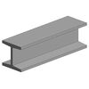 35cm profil H opaque P-Styren 6.3mm (2 pcs)