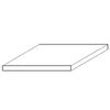 Platte weiss 15x30cm 1.0mm Dicke (2 stk)