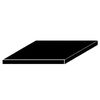Platte  schwarz  15x 30cm 1.0mm dick (2 stk)