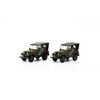 Set de 2 jeeps Willys M38A1 de l'armée