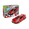 Kit Junior Pull Back Racing Car rouge