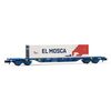 Comsa MMC wagon porte-conteneurs avec 1x45 el Mosca Ep VI