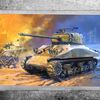 U.S. Sherman M4A1 (76) avec coque encastrée