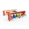 Petit singe et train de jouets à chiffres