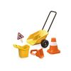 Set de jouets de sable Chantier avec charrette