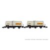 SNCF Coffret de 2 wagons-citernes à 3 essieux SHELL Ep.IV
