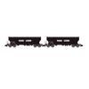 SNCF Coffret de 2 wagons à céréales à 4 essieux FRANCE LUZERNE (côtés arrondis) Ep.IV