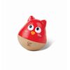 Stehauf Eule  rot