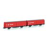 DB Cargo 2 Wagons à parois coulissantes Hbbilns Ep.V