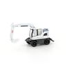 Pelle Compact Liebherr avec godet rétro blanc