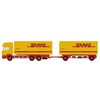 MAN F90 3 essieux remorque à fourgon DHL