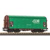 Schiebeplanenwg. SNCB VI braun/ grüne Plane