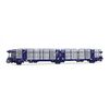 E-TRFSA 3 essieux. Wagon de transport de voitures Laeks MEGA CAR CARRIER Ep. VI