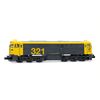 RENFE Locomotive diesel 321 avec plug-neige jaune/gris Ep. V