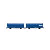 FS 2 wagon à bâche coulissante Laails 2 Ausiliare Milano bleu ép. IV-V