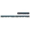 FS 3-teil. Set Rapido 904-905  WR CIWL 1925 + UIC-X 68 A + B grau  rote Streifen  Ep. IVa