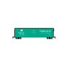 P&amp;LE plug door boxcar light bleu sans barre de toit No. 6458