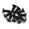 Flat Head Screw M4X12Mm (Hex Socket/10Pcs)