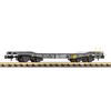 SBB Panzertransportwagen Slmmnps mit orangefarbenen Keilen  Ep. VI