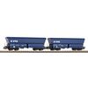 D-VTG Doppelset Falns an die SBB vermietet  603-1 und 804-5  blau  Ep. VI
