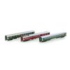 3 SBB Personenwagen RIC altes Logo ABm/Bm/WRtm IB