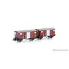 CFF 2 wagons marchandises couverts K2 Ep.III