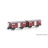 CFF 2 wagons marchandises couverts K3 ép. VI