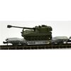 SBB 3 Panzertransportwagen mit 3 Pz 68 olive uni SWISS EDITION - EXKLUSIV SCHWEIZ