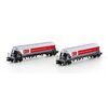 2tlg. Set Taggnpps SBB Zuckerwagen silber / rot SWISS EDITION