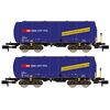 2er Set Uacs Silowg SBB Cargo Typ B blau L-Mittel SWISS EDITION