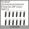 Vis à tête hexagonale B UNFHM4*11