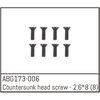 Flat Head Screw M2.3*6 (8)