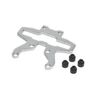 Aluminium Chassisplatte oben hinten Buggy/Truggy