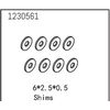 Shimscheiben 6*2.5*0.5