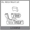 Aluminium Motorhalter