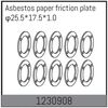 Differential Papierdichtung 25.5*17.5*1.0 (10)