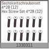 Sechskantschraubenset 4*28 (12)