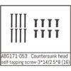Countersunk Screw M3*14 (8) / M2.5*8 (8)